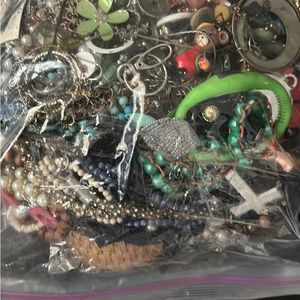 5 Lbs jewelry GRAB BAG Lot Wear CRAFTS recycle